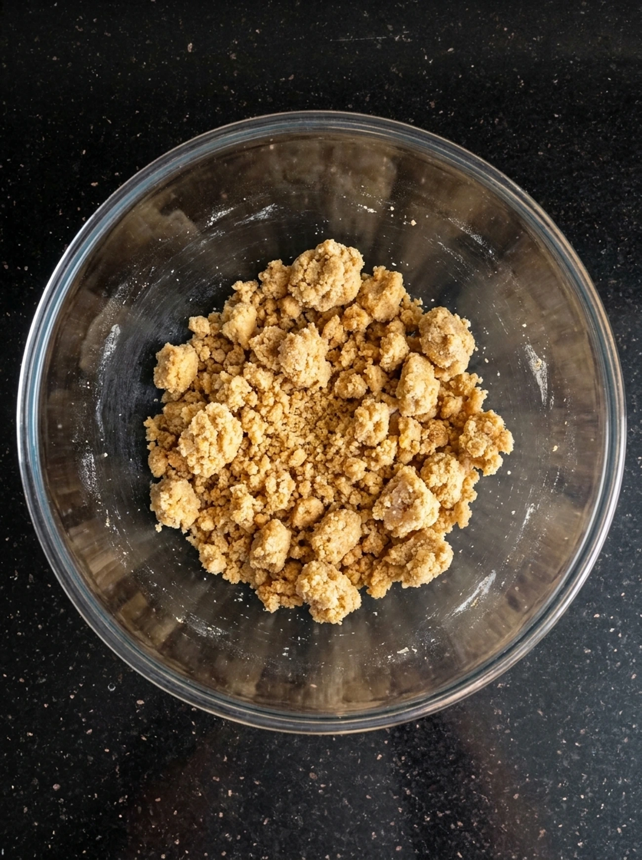 crumb mixture forming