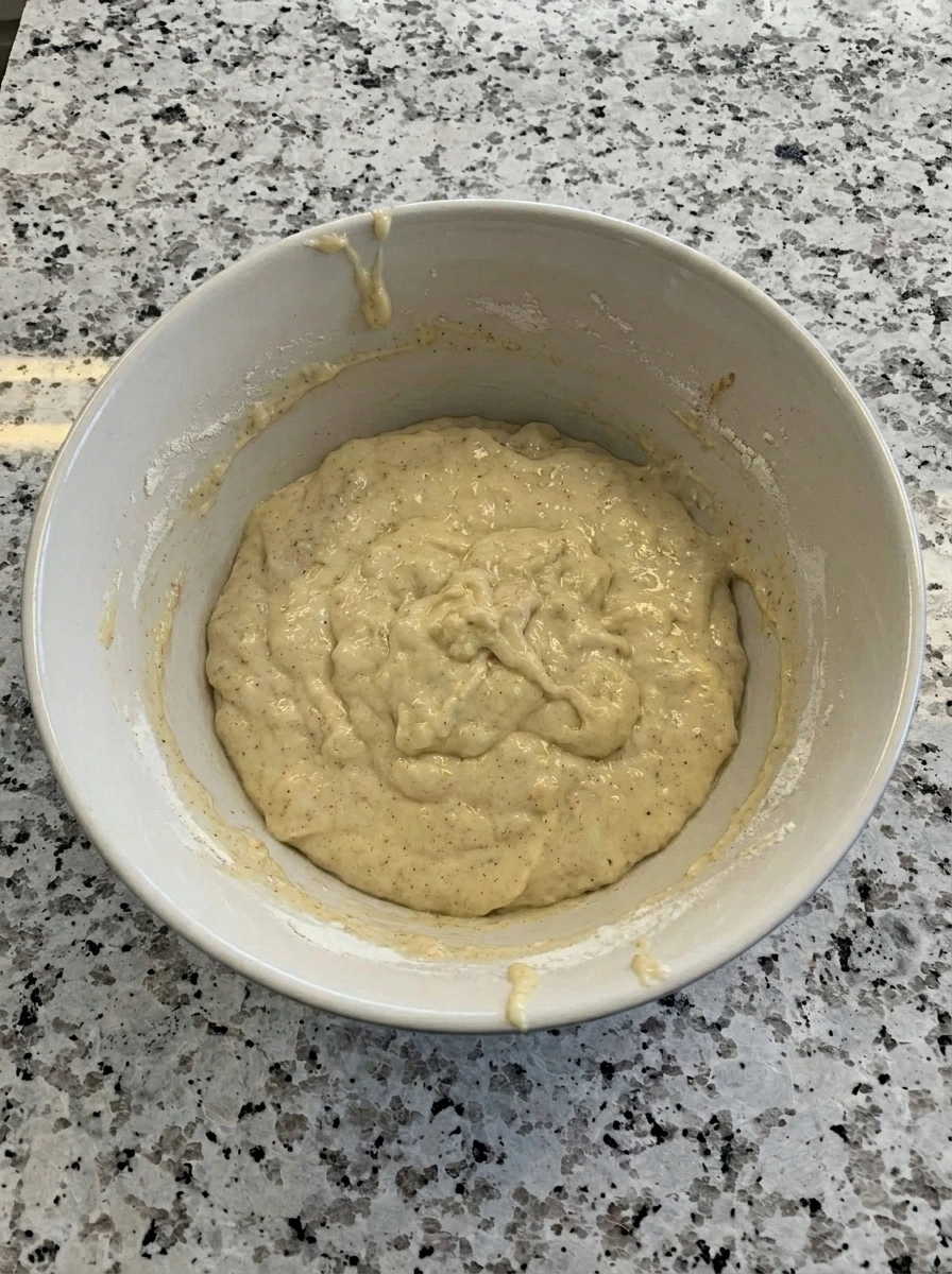 Thick batter for Banana Fritters