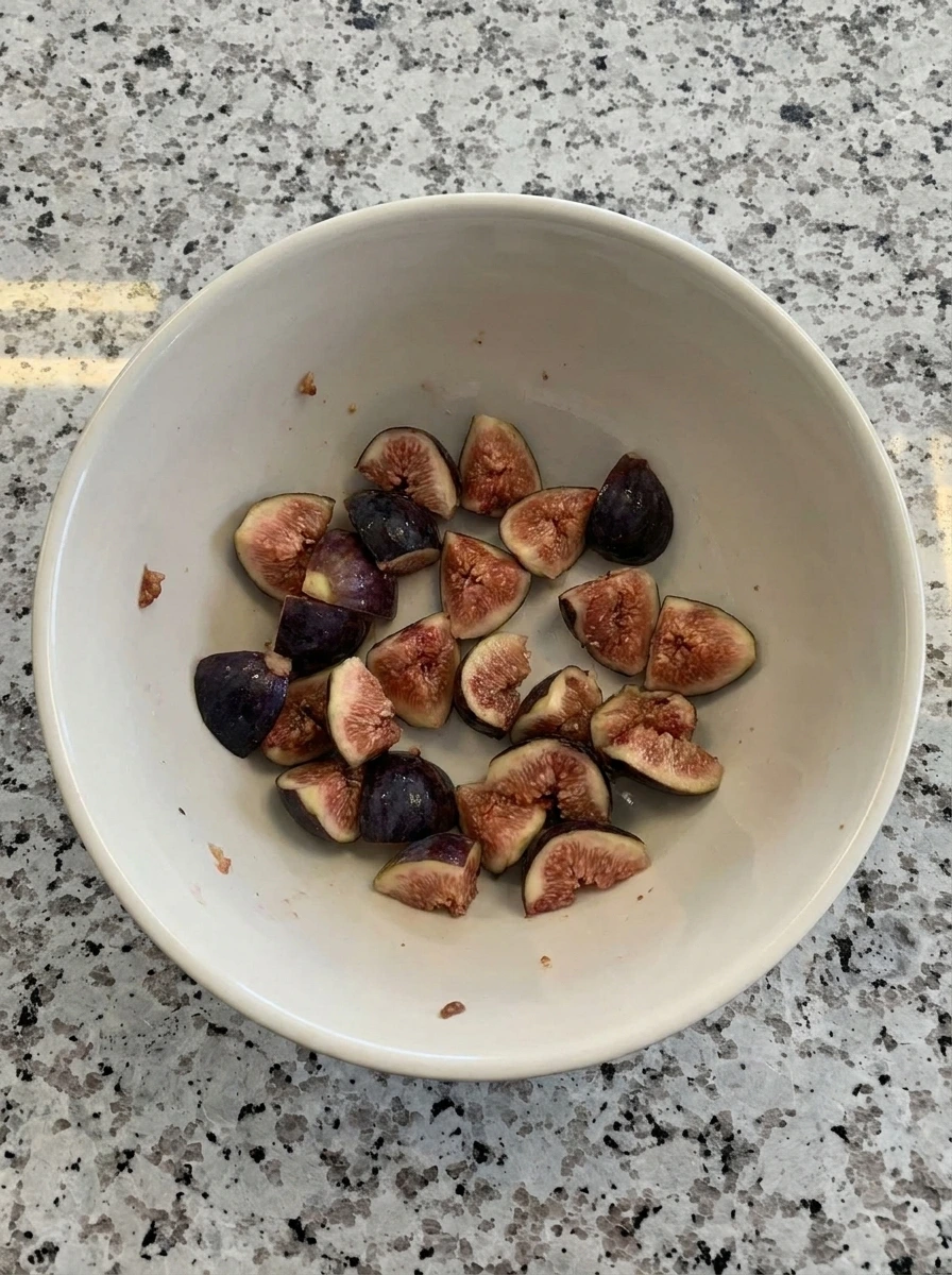 Chopped fresh figs for Fresh Fig Muffins