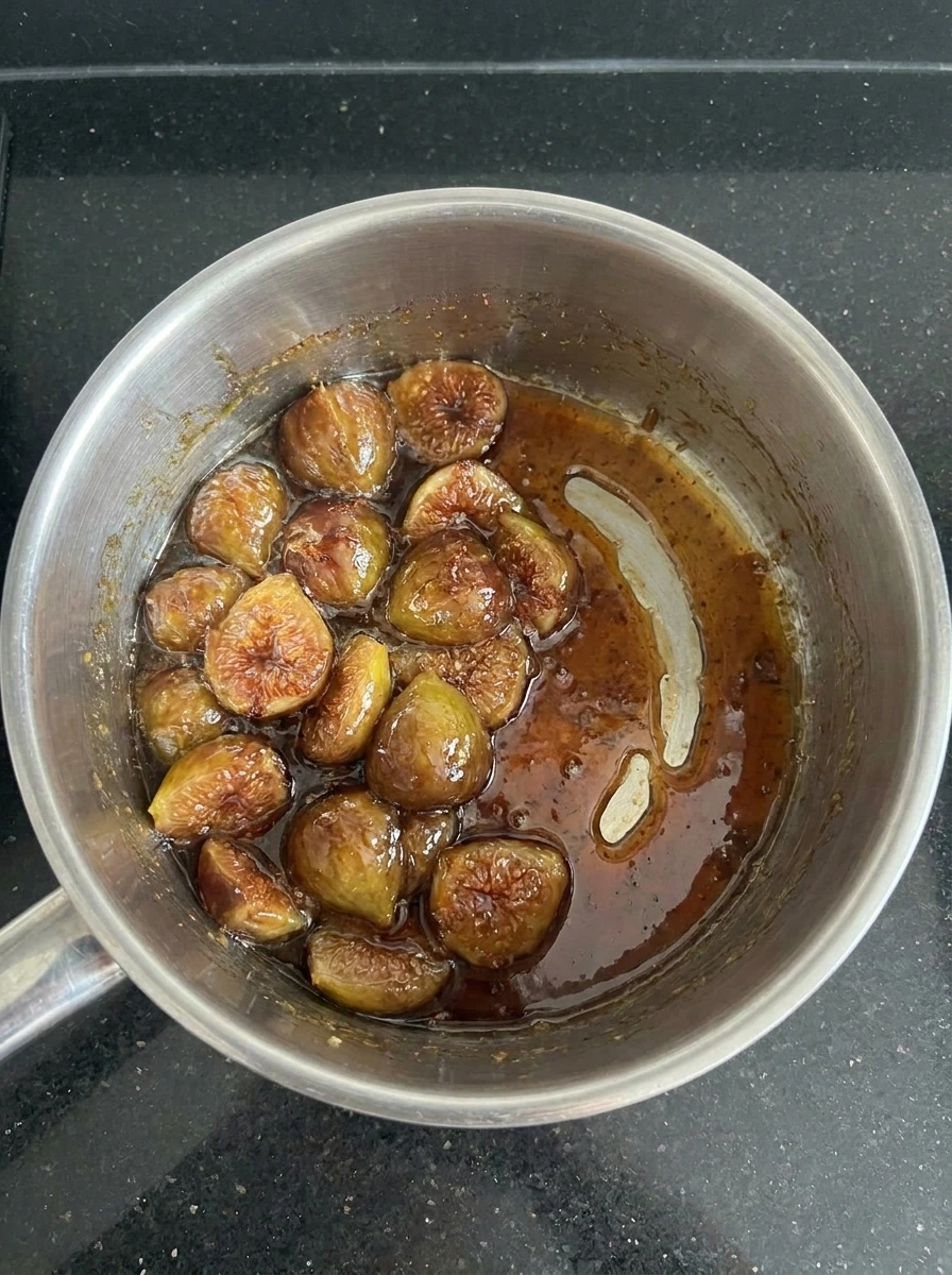 Thick glossy Old Fashioned Fig Preserves