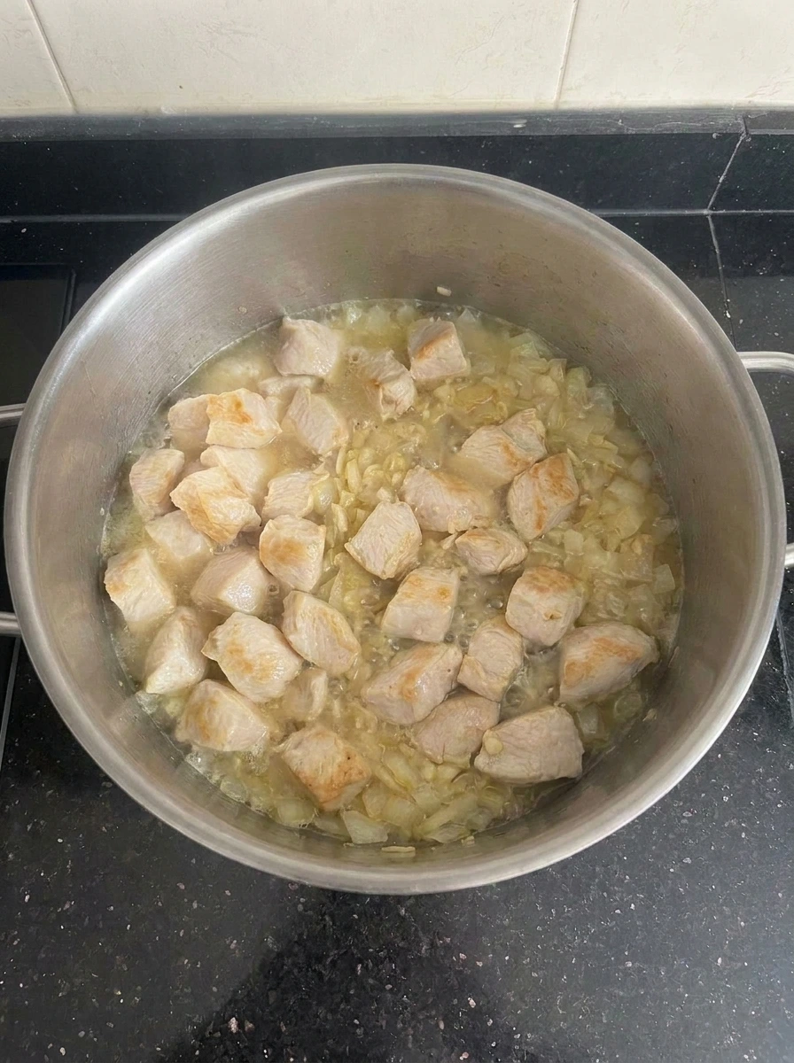 Chicken broth thickening for Chicken Cordon Bleu Soup