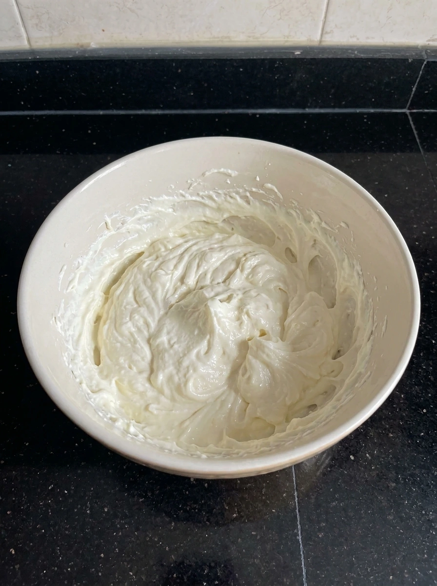 Creamy cheesecake filling for No Bake Cheesecake Sushi Rolls